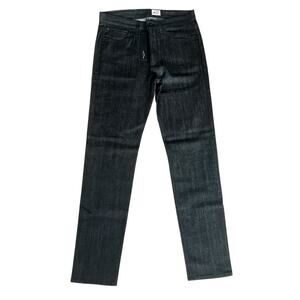 Rag & Bone Men’s Fit 2 Kaihara Denim Raw Black Selvedge Slim Jeans Size 30 x 32